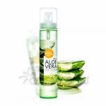 WELCOS KWAILNARA ALOE VERA MOISTURE REAL Увлажняющий спрей для лица с алоэ, 160г