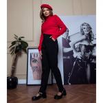 Брюки женские DommoD, чёрные, размер S (42)