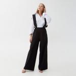Брюки женские MINAKU: Casual Collection, чёрные, размер 50