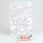 Картина по номерам для детей «Игровой мир», 20 х 30 см
