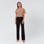Брюки женские MINAKU Balmain, чёрные, размер 48