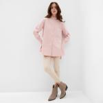 Рубашка женская MINAKU: Casual Collection, размер 42, розовый