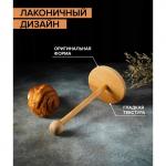 Держатель для кухонных бумажных полотенец Доляна, 13?25 см, бук, цвет и рисунок микс