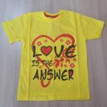 Футболка детская "Love is the answer"