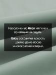 Наволочка «Этель» Base Collection, 70?70 см, серо-зелёная, бязь, хлопок 100%