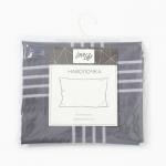 Наволочка LoveLife Square gray, 50?70 см, сатин, хлопок 100%