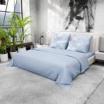 Пододеяльник 2-спальный «Этель», 175?220 см, голубой, сатин