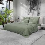 Пододеяльник 2-спальный «Этель», 175?220 см, оливковый, сатин