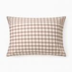 Наволочка «Этель» Beige cage, 50?70 см, жатый хлопок