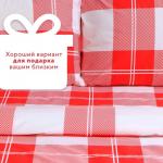 Постельное бельё 1.5-спальное LoveLife Square, сатин