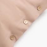 Комплект наволочек «Этель», 50?70 см, 2 шт., бежевый, жатый хлопок