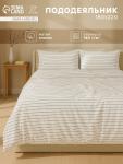 Пододеяльник 2-спальный «Этель» White stripes, 180?220 см, жатый хлопок