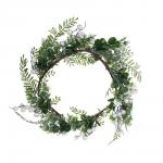 СНОУ БУМ Венок 21-50 см, металл, пластик