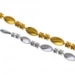 СНОУ БУМ Бусы декоративные 1x270 см, 2 цвета