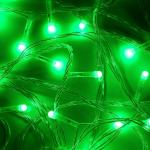 СНОУ БУМ Гирлянда эл. вьюн 20м, 120LED, зеленый, 8 реж, ПВХ прозрачный, 220В