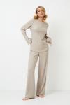 Комплект ARUELLE DAVINA SET с брюками Бежево-серый