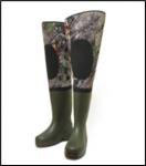 Nordman Neo Plus сапоги рыбацкие из ЭВА с голенищем из цветного неопрена утепленные, цвет Осенний лес