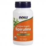 NOW Спирулина 500mg 100 таб