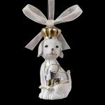 *Украшение ErichKrause Decor Собака Короля золотая 7см