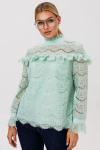 Блуза ANELLI 1689 мятный нефрит