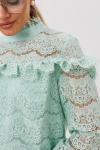 Блуза ANELLI 1689 мятный нефрит