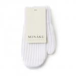 Варежки детские MINAKU, белые, 18 см