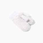 Варежки женские MINAKU, цвет белый, 24 см