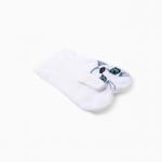 Варежки двойные женские, цвет белый, р-р 18