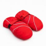 Варежки зимние детские MINAKU, красные, размер 16 (18 см)