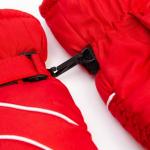 Варежки зимние детские MINAKU, красные, размер 16 (18 см)