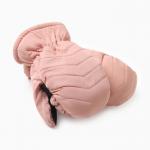 Варежки зимние детские MINAKU, розовые, 18 см