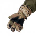 Перчатки тактические Storm tactic утепленные, размер - M, мультикам
