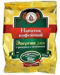 Напиток кофейный раств с цикор. женьшень Энергия дня 100гр. пакет  Русский цикорий