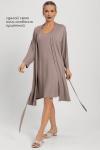Платье-майка для дома Шелк вискозы (латте) П14492-52М