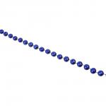 СНОУ БУМ Бусы 1x270 см, пластик, синий, 26-568