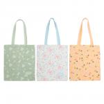 VETTA Сумка двухсторонняя с рисунком цветов и листьев, 34х40 см