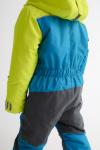 Комбинезон спортивный Colour block лайм-лазурь