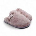 Тапочки меховые 9648 розовые