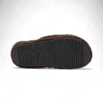 Тапочки меховые ZH003-2 коричневые