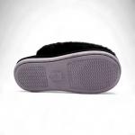 Тапочки меховые 10219 черные