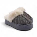 Тапочки меховые ZH013-2 серые