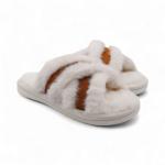 Тапочки меховые 10331 белые