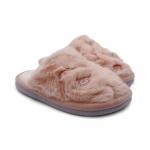 Тапочки меховые 10339 розовые