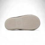 Тапочки меховые 10215 черно бежевые