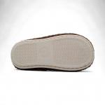 Тапочки меховые 10193 бежево коричневые