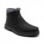 Ботинки на меху 9573-2 черные