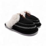 Тапочки меховые 10334 черные