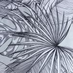 Постельное бельё 1.5-спальное «Этель» Gray tropics, поплин