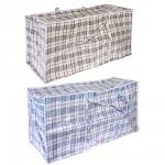 VETTA Сумка хозяйственная "Клетка", 100x50x40см, 200 литров, до 15кг, полипропилен, 2 цвета