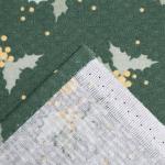 Полотенце «Новогодние шары» 80?150 см, 100% хлопок, ваф.полотно, 160 г/м?